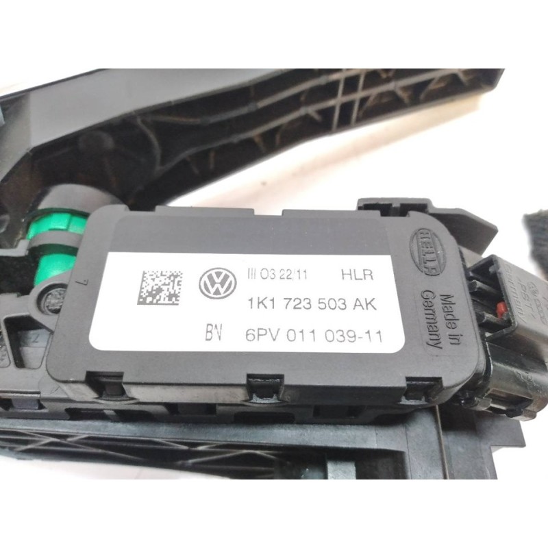 Recambio de potenciometro pedal para volkswagen golf vi (5k1) gtd referencia OEM IAM 1K1723503AK 6PV01103911 - Negro 2