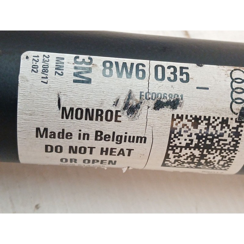 Recambio de amortiguador trasero derecho para audi a5 sportback (f5a) sport referencia OEM IAM 8W6035 8W6513035 2