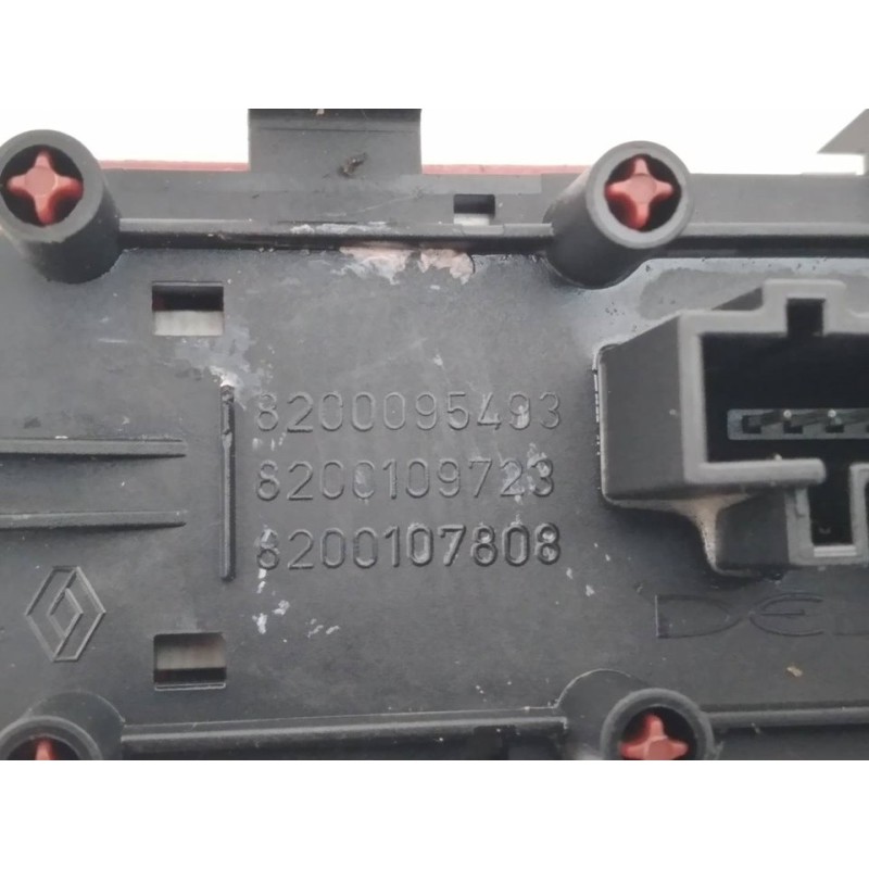 Recambio de warning para renault megane ii berlina 5p 1.6 16v referencia OEM IAM 8200095493 8200109723 8200107808 - Azul 3