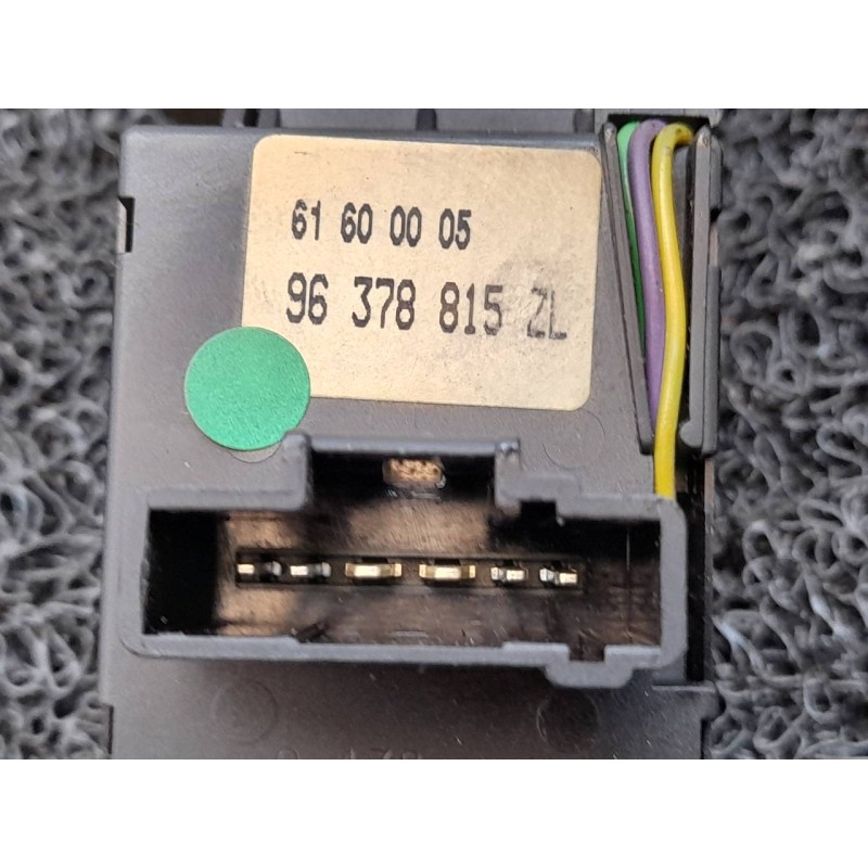 Recambio de mando luces para peugeot 607 (s1) pack referencia OEM IAM 96378815ZL - Negro 3