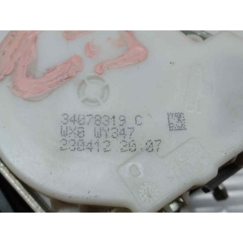 Recambio de cinturon seguridad delantero derecho para bmw serie 3 lim. (f30) 316d referencia OEM IAM 34078319C - Rojo 2