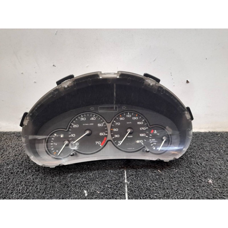 Recambio de cuadro instrumentos para peugeot 206 berlina xn referencia OEM IAM 9648836480  JAEGER