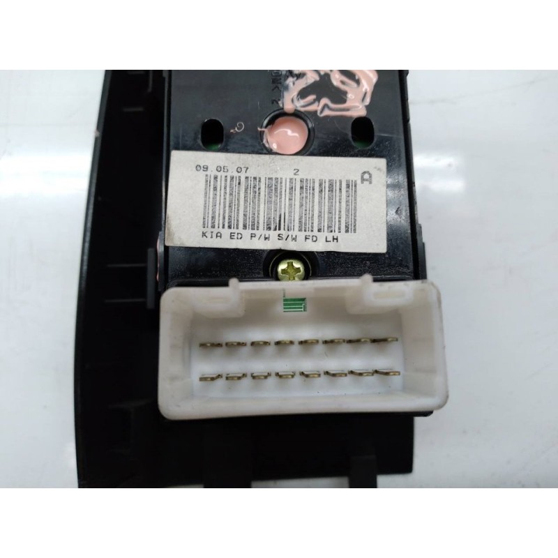 Recambio de mando elevalunas delantero izquierdo para kia pro_cee'd active referencia OEM IAM 708B04900683 - Negro 3