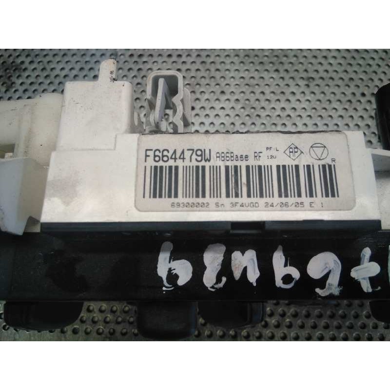 Recambio de mando calefaccion / aire acondicionado para peugeot 1007 1.4 referencia OEM IAM F664479W 69300002 - Rojo 3