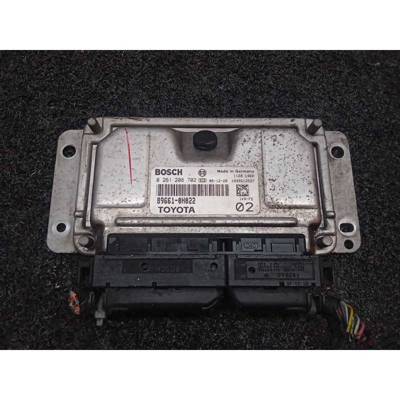 Recambio de centralita motor uce para peugeot 107 urban referencia OEM IAM 0261208702 896610H022 BOSCH