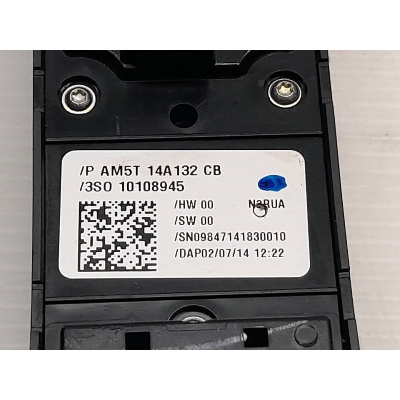 Recambio de mando elevalunas delantero izquierdo para ford c-max trend referencia OEM IAM 14A132CB - Blanco 3