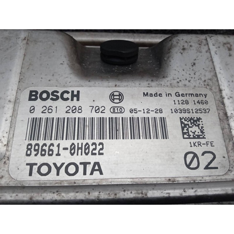 Recambio de centralita motor uce para peugeot 107 urban referencia OEM IAM 0261208702 896610H022 BOSCH - Azul 2