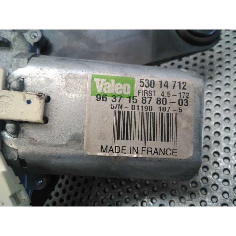 Recambio de motor limpia trasero para peugeot 1007 1.4 referencia OEM IAM 9637158780 53014712 - Rojo 2