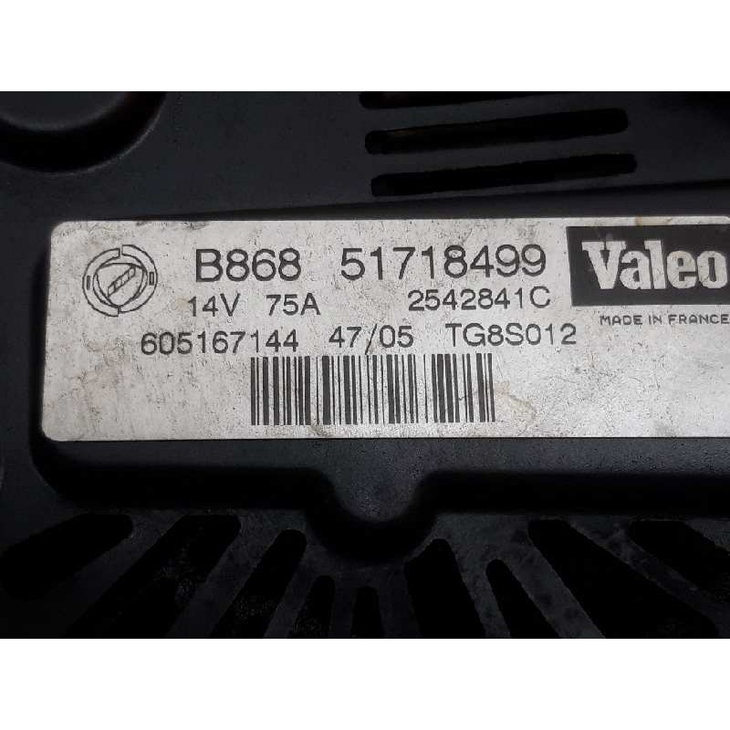 Recambio de alternador para fiat punto berlina (188) 1.3 jtd classic referencia OEM IAM 51718499 2542841C 605167144 - Gris 6