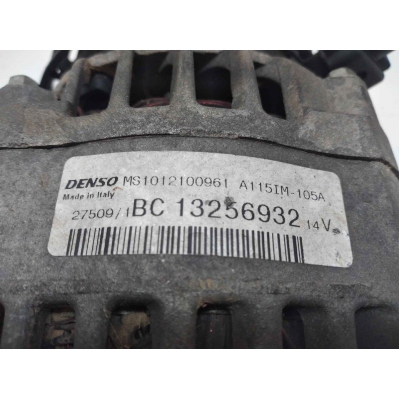 Recambio de alternador para opel corsa d cosmo referencia OEM IAM BC13256932 MS1012100961 5
