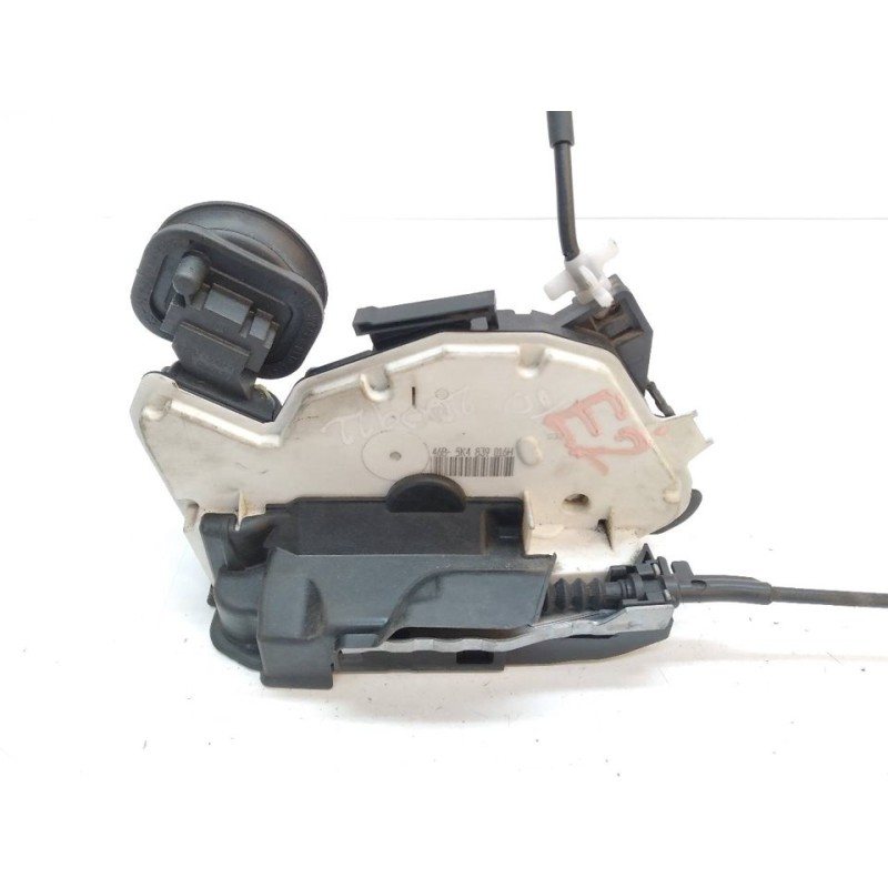 Recambio de cerradura puerta trasera derecha para volkswagen golf vi (5k1) gtd referencia OEM IAM 5K4839016H - Negro 2