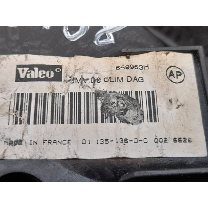Recambio de motor calefaccion para peugeot 607 (s1) pack referencia OEM IAM 659963H GMVD9CLIMDAG VALEO - Negro 3