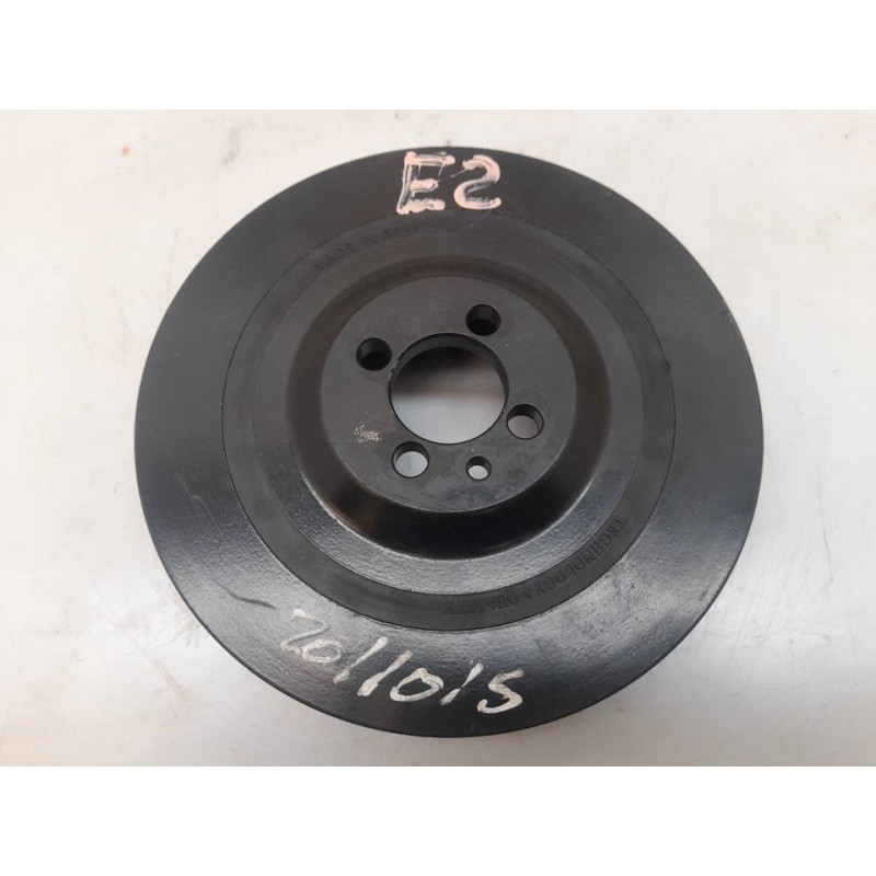Recambio de polea cigueñal para saab 9-3 berlina 1.9 tid vector (i/d) referencia OEM IAM - Negro 2
