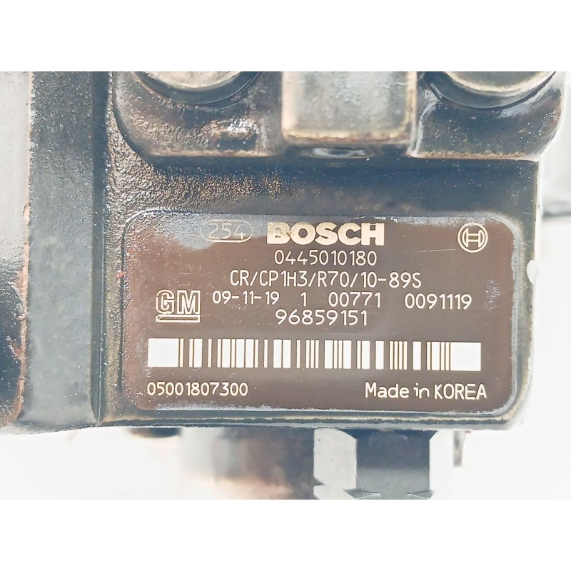 Recambio de bomba inyeccion para chevrolet captiva 2.0 vcdi ls referencia OEM IAM 0445010180 96859151 - Negro 2