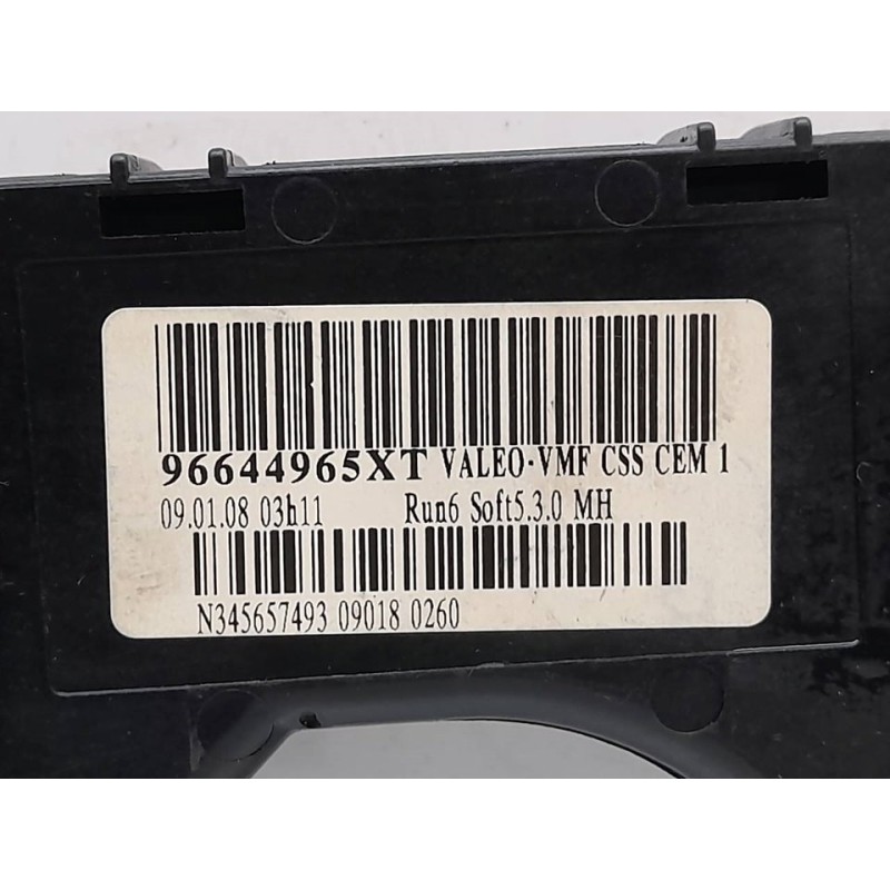 Recambio de mando luces para citroën c4 berlina vtr plus referencia OEM IAM 96644965XT - Negro 2