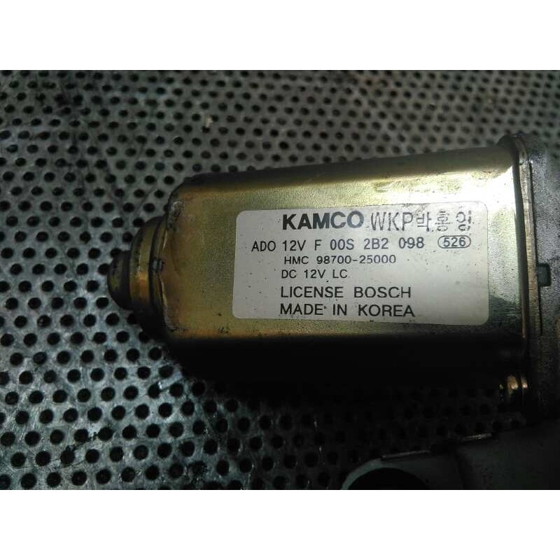 Recambio de motor limpia trasero para hyundai accent (lc) 1.5 crdi cat referencia OEM IAM 9870025000 2