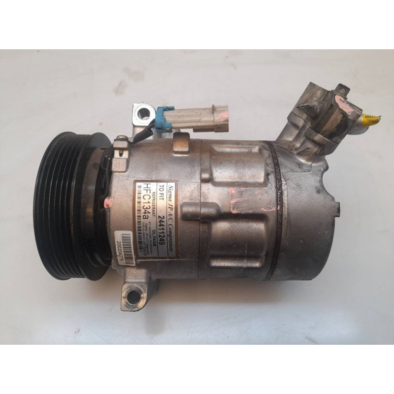 Recambio de compresor aire acondicionado para saab 9-3 berlina 1.9 tid vector (i/d) referencia OEM IAM 24411249 - Negro