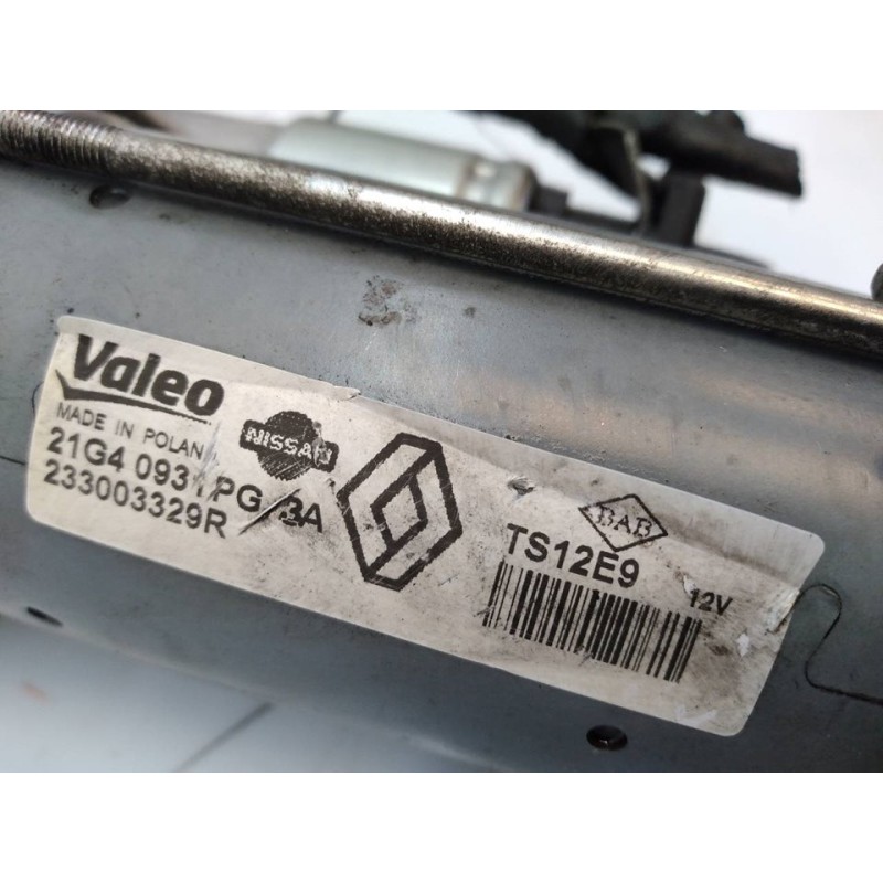 Recambio de motor arranque para dacia lodgy laureate referencia OEM IAM 233003329R  VALEO - Blanco 4