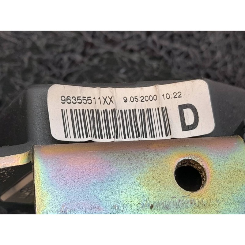 Recambio de cinturon seguridad delantero derecho para peugeot 607 (s1) pack referencia OEM IAM 96355511XX - Negro 2