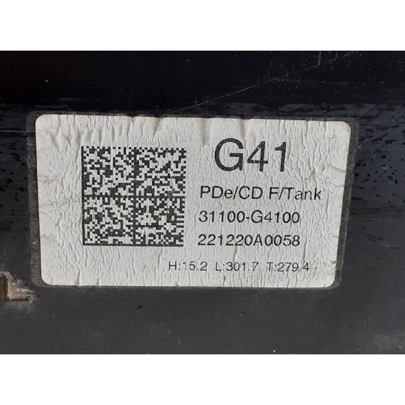 Recambio de deposito combustible para hyundai i30 (pd) n line 30 aniversario referencia OEM IAM 31100G4100 G41 2