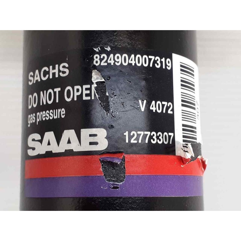 Recambio de amortiguador delantero derecho para saab 9-3 cabrio 2.0 t vector referencia OEM IAM 824904007319 - Gris 3