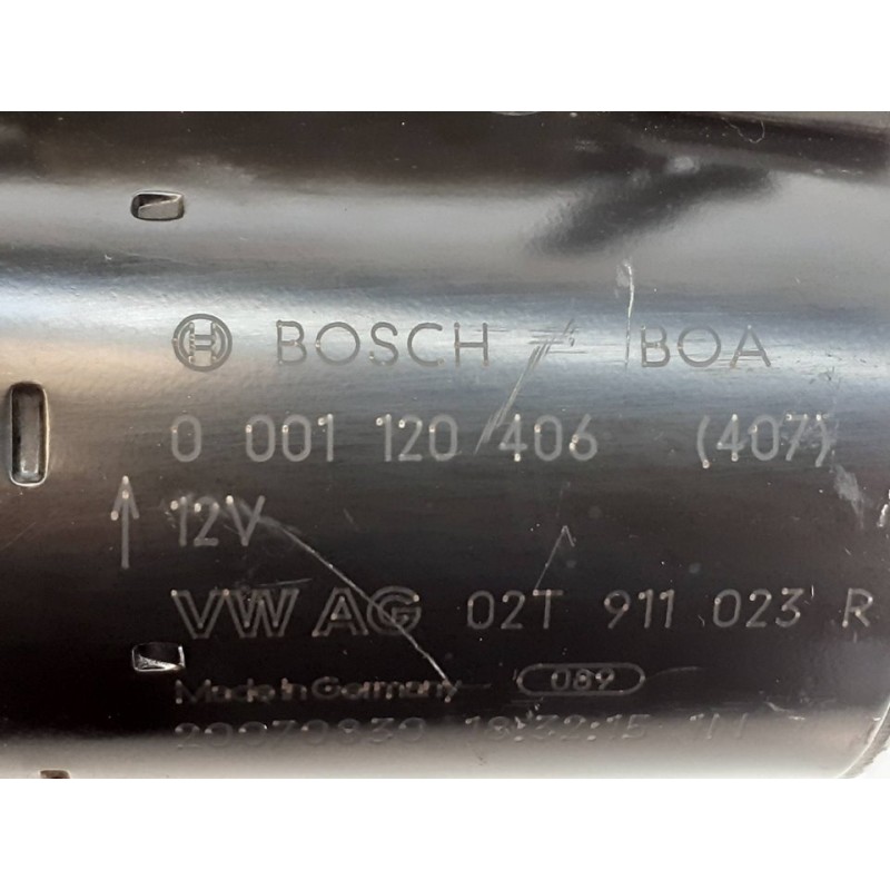 Recambio de motor arranque para seat ibiza (6l1) fresh referencia OEM IAM 0001120406 - Negro 2