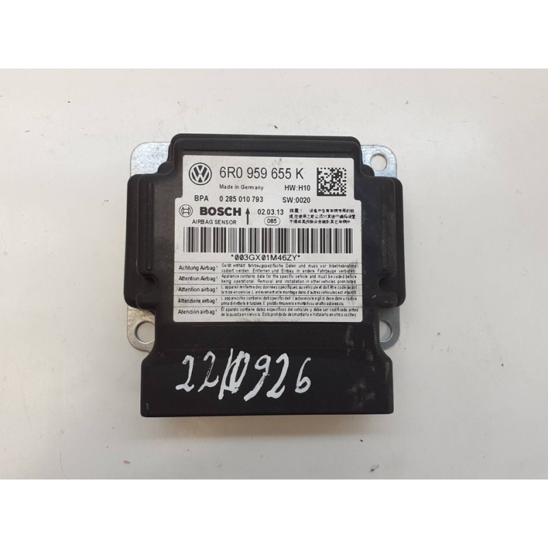 Recambio de kit airbag para volkswagen polo (6r1) advance referencia OEM IAM 6R0959655K 6R0880201G 6R0880204 5