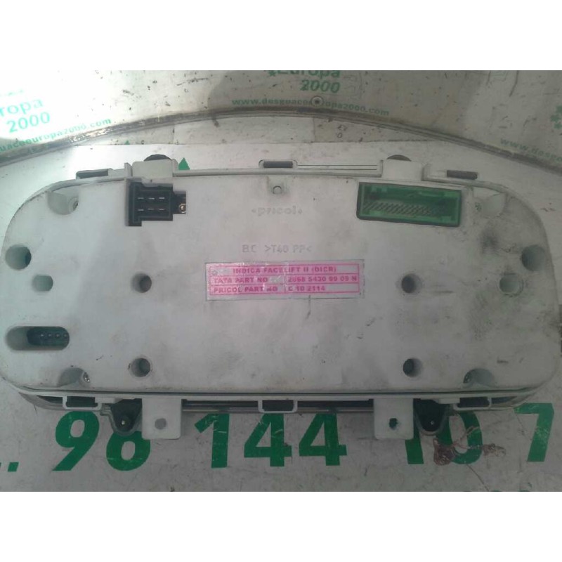 Recambio de cuadro instrumentos para tata indica 1.4 td referencia OEM IAM 286854309909N C102114 - Gris 2