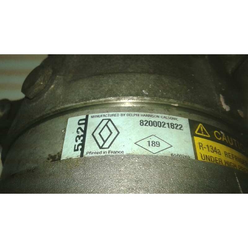 Recambio de compresor aire acondicionado para renault laguna ii (bg0) 1.9 dci diesel referencia OEM IAM 5320  8200021822 - Gris 4