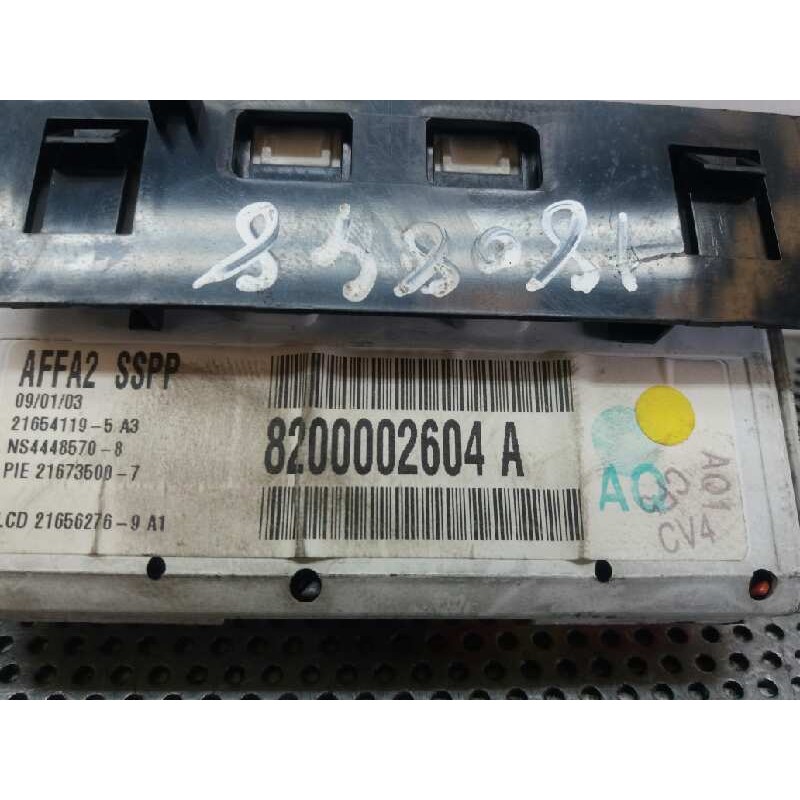 Recambio de pantalla multifuncion para renault laguna ii grandtour (kg0) dynamique luxe referencia OEM IAM 8200002604A - Gris 2