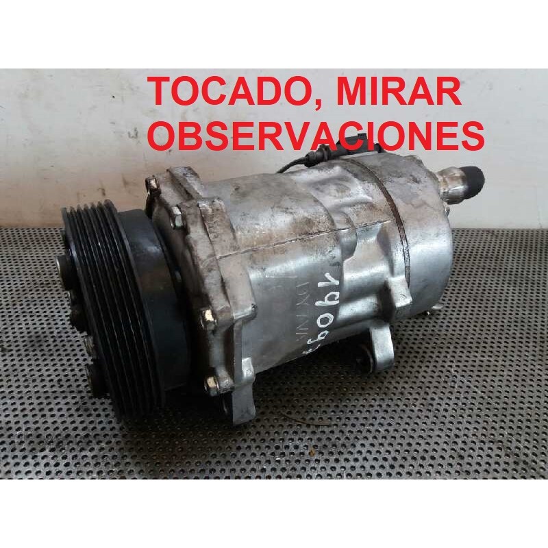 Recambio de compresor aire acondicionado para seat toledo (1m2) select referencia OEM IAM 2001233AM  