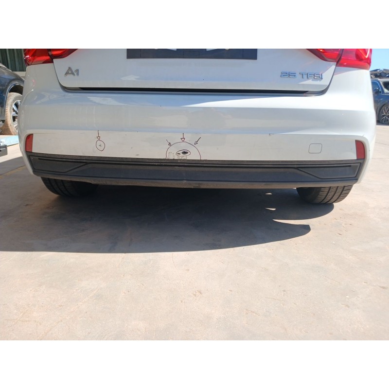 Recambio de paragolpes trasero para audi a1 sportback (gba) 25 tfsi referencia OEM IAM - Blanco 2