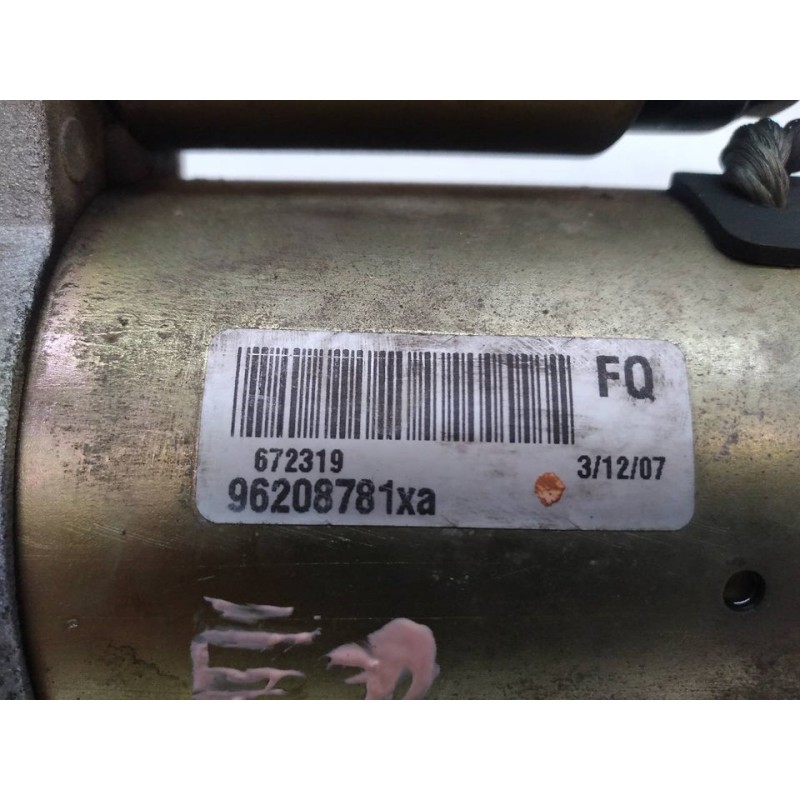 Recambio de motor arranque para opel corsa c sport referencia OEM IAM 96208781 - Negro 2