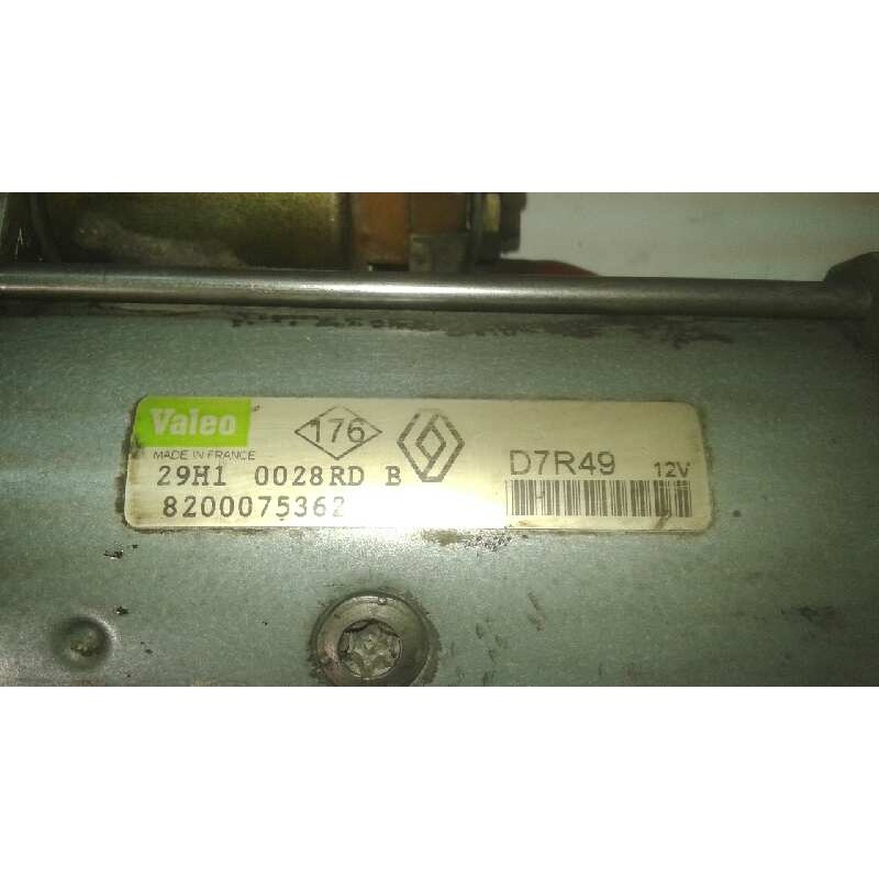 Recambio de motor arranque para renault laguna ii (bg0) 1.9 dci diesel referencia OEM IAM 8200075362 - Gris 3