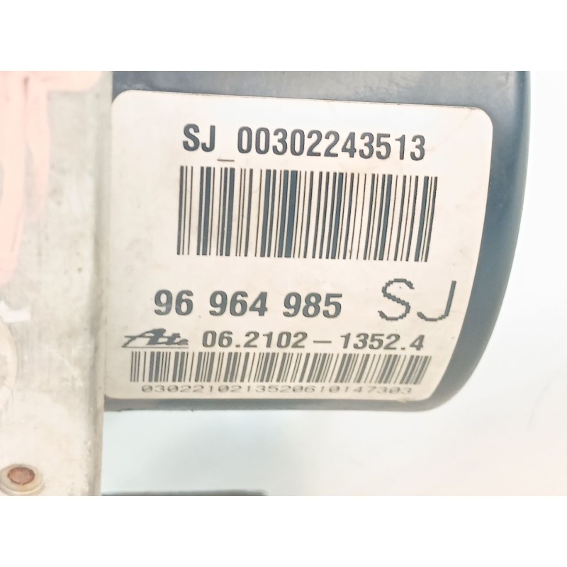 Recambio de abs para chevrolet aveo / kalos hatchback (t250, t255) 1.2 referencia OEM IAM 96964985 06210213524 - Gris 2