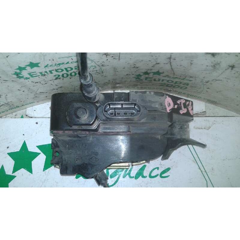 Recambio de cerradura puerta delantera izquierda para renault scenic ii 1.5 dci diesel referencia OEM IAM - Gris 2