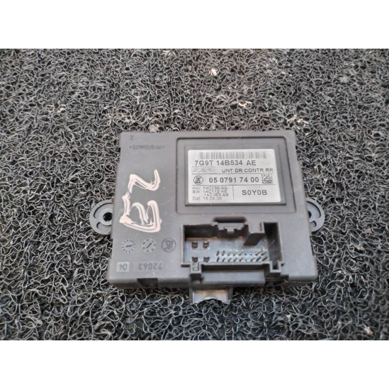 Recambio de centralita check control para ford s-max (ca1) titanium referencia OEM IAM 7G9T14B534AE  