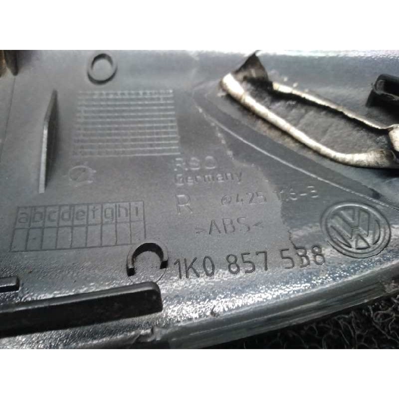 Recambio de tapa retrovisor derecho para volkswagen golf v berlina (1k1) trendline referencia OEM IAM 1K0857538 - Negro 2