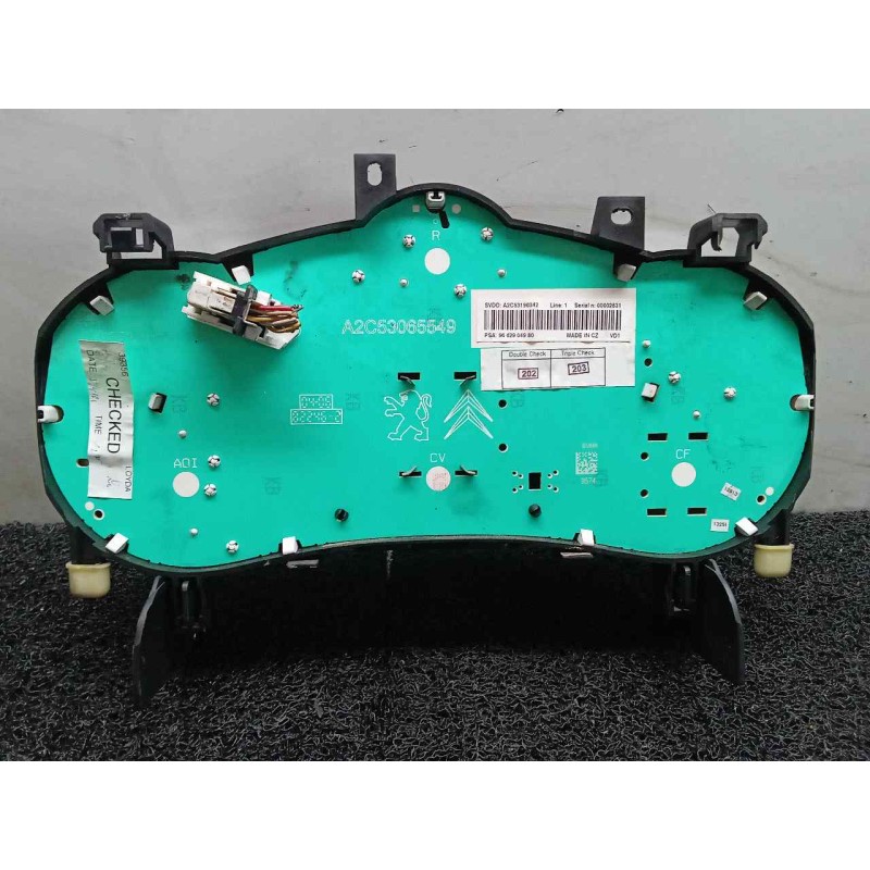 Recambio de cuadro instrumentos para peugeot 207 xs referencia OEM IAM 9662904980 A2C53190342 - Rojo 3