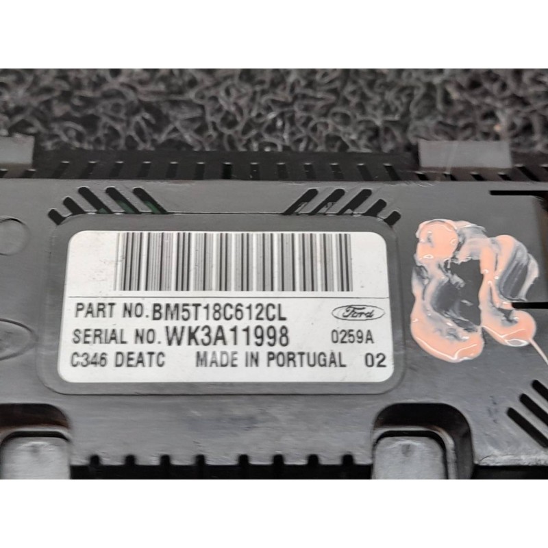 Recambio de mando climatizador para ford focus turn. (cb8) trend referencia OEM IAM BM5T18C612CL - Negro 4