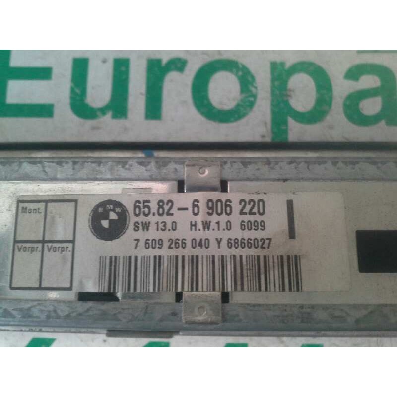 Recambio de sistema audio / radio cd para bmw serie 5 berlina (e39) 3.0 24v cat referencia OEM IAM 65826906220  7609266040 3