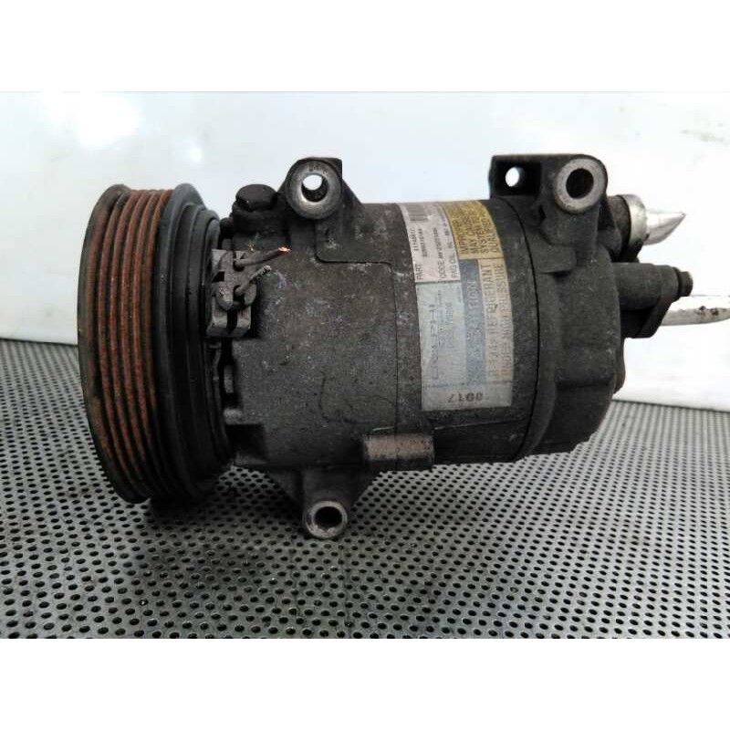 Recambio de compresor aire acondicionado para renault megane ii berlina 5p 1.5 dci diesel referencia OEM IAM 8200316164 0017 DEL - Blanco
