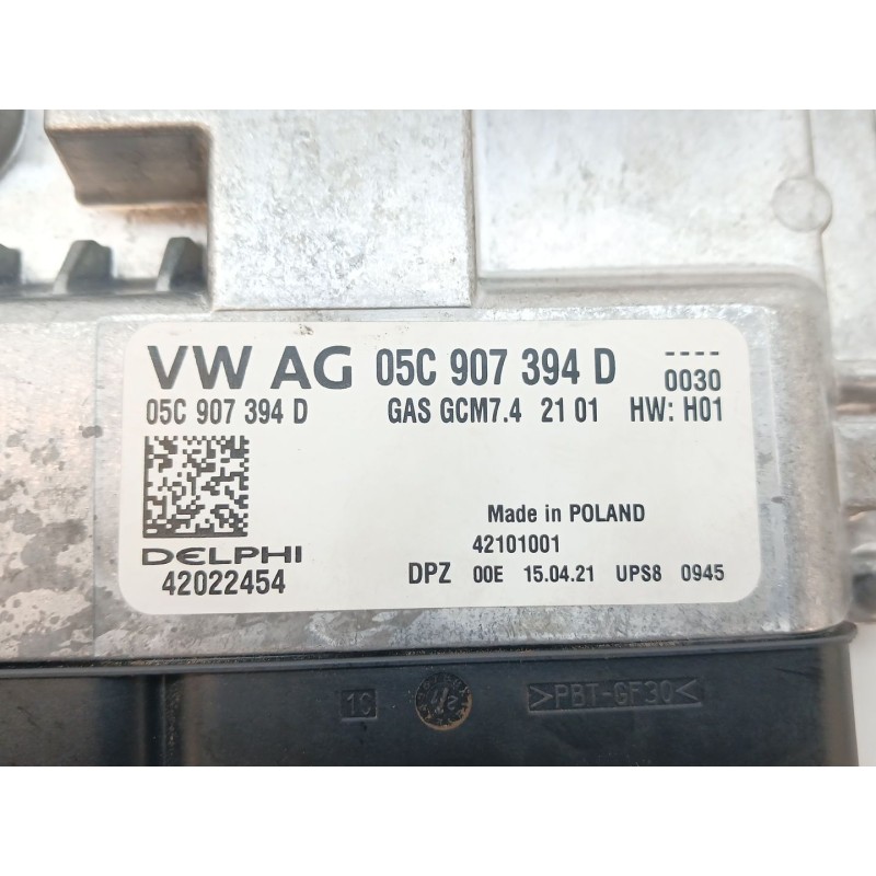 Recambio de centralita motor uce para audi a1 sportback (gba) 25 tfsi referencia OEM IAM 05C907394D 42022454 DELPHI - Blanco 2
