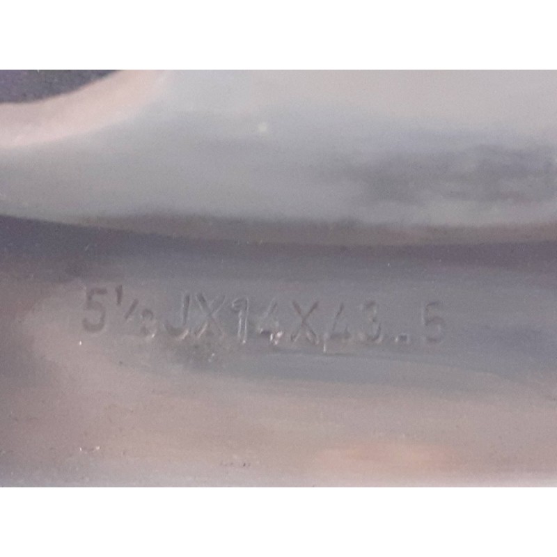 Recambio de llanta para ford fiesta (cb1) ghia referencia OEM IAM 96FBCB01124 - Negro 3