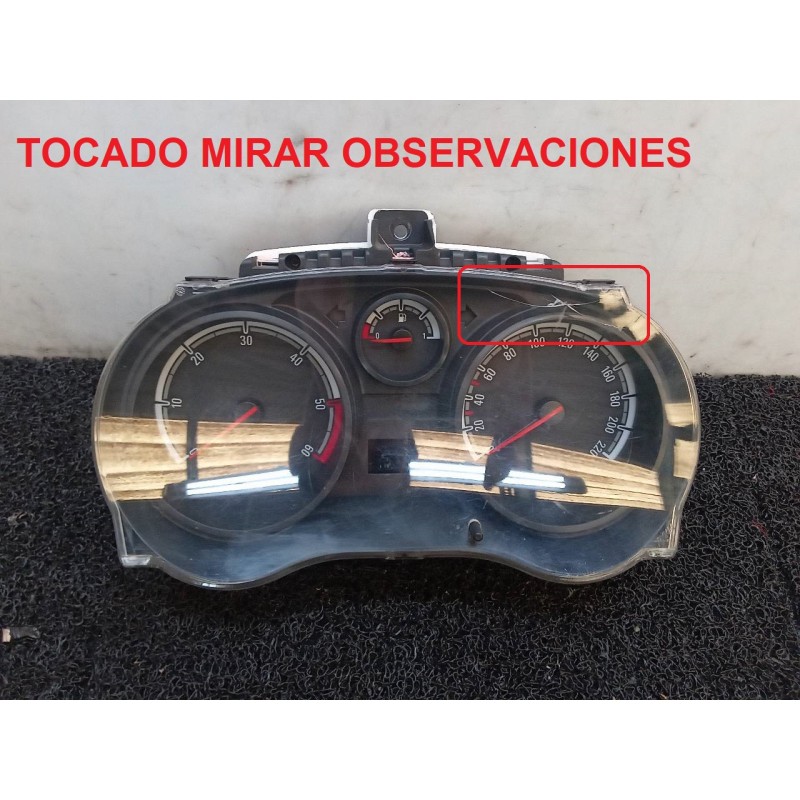 Recambio de cuadro instrumentos para opel corsa d expression referencia OEM IAM P0013312037  