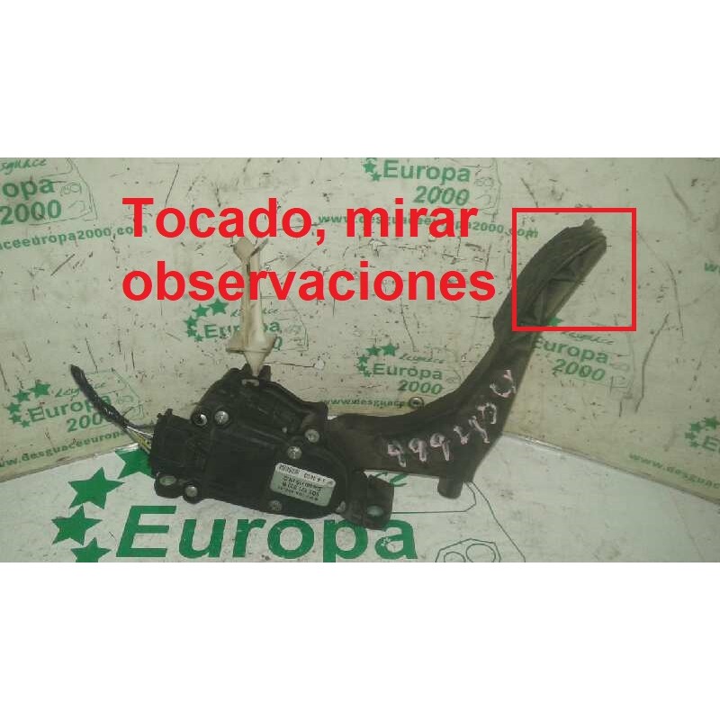 Recambio de potenciometro pedal para seat leon (1m1) 1.9 tdi referencia OEM IAM 6Q1721503B  
