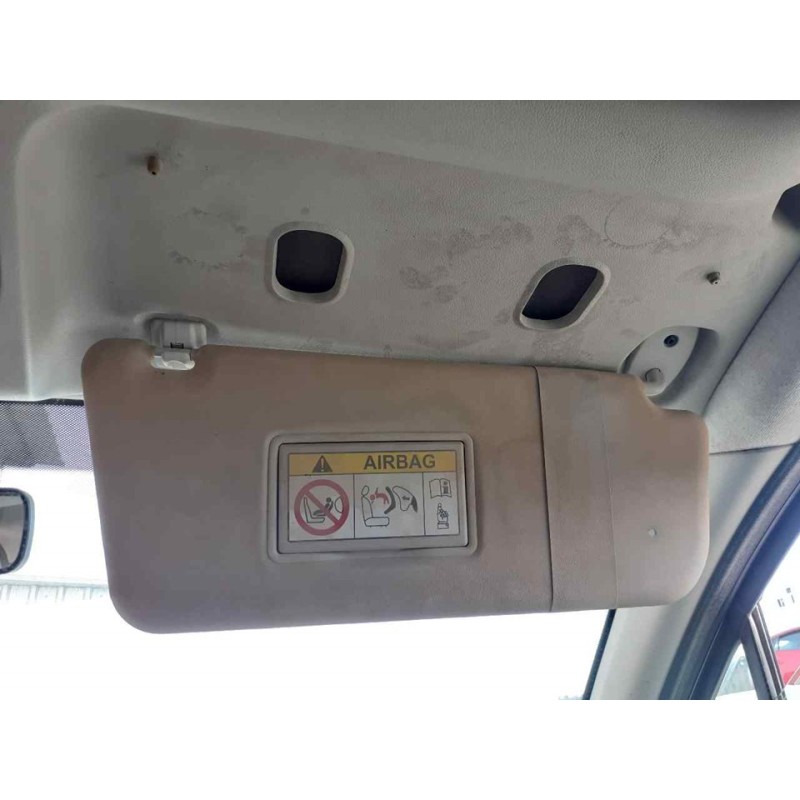 Recambio de parasol derecho para citroën berlingo station wagon live edition referencia OEM IAM - Blanco 2