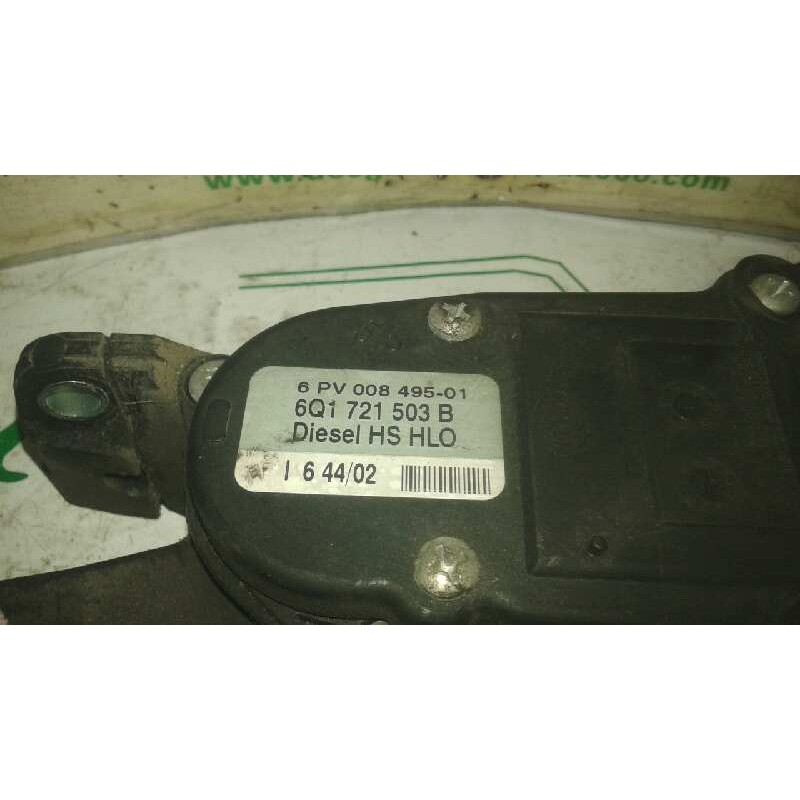 Recambio de potenciometro pedal para seat leon (1m1) 1.9 tdi referencia OEM IAM 6Q1721503B - Blanco 3