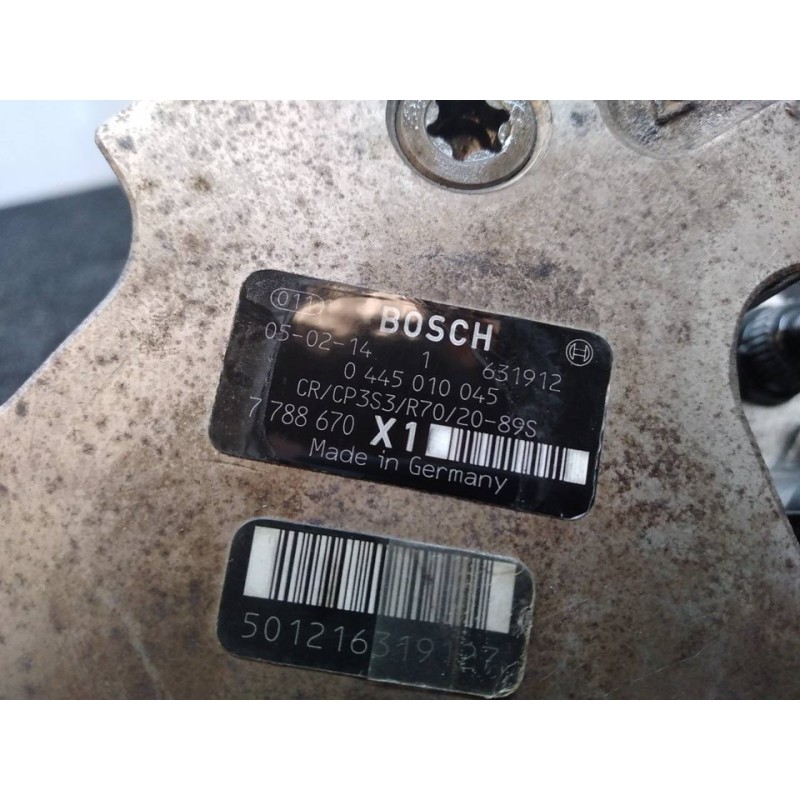 Recambio de bomba inyeccion para bmw serie 3 berlina (e90) 320d referencia OEM IAM 0445010045 7788670 BOSCH - Negro 3