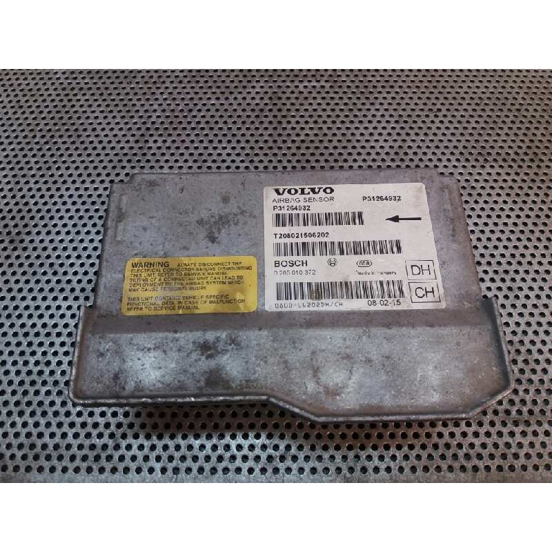 Recambio de centralita airbag para volvo v70 familiar 2.4 diesel cat referencia OEM IAM P31264932 0285010372 